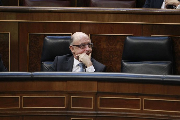 Cristóbal Montoro en el Congreso