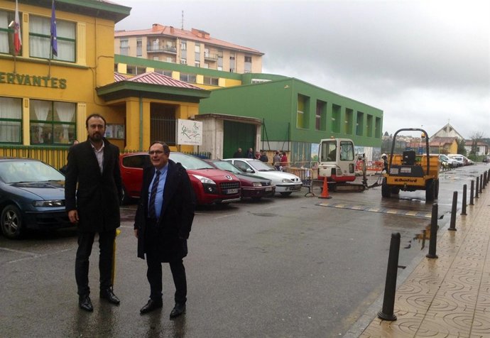 Mejora en los accesos al colegio Cervantes