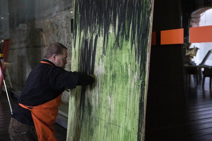 Taller de pintura para persona con discapacidad