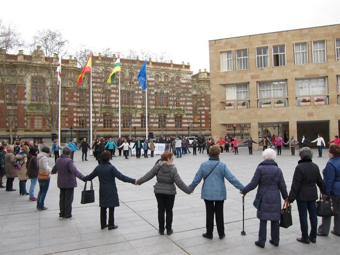 Concentración mensual violencia de género