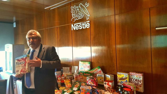 Director general de Nestlé España, Laurent Dereux