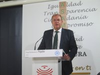 Monago cree que "no es justo" usar a Extremadura de "chivo expiatorio" del déficit