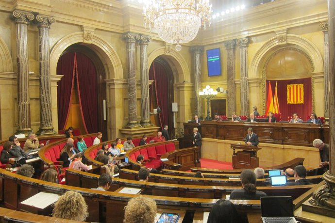 Pleno del Parlament