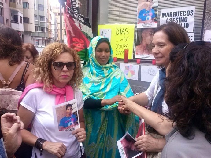 Takbar Haddi en huelga de hambre. 