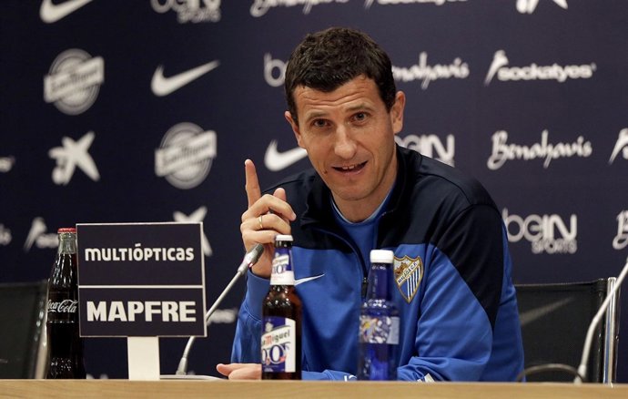 Javi Gracia en rueda de prensa