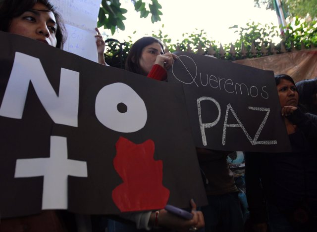 Marcha en México contra el crimen organizado