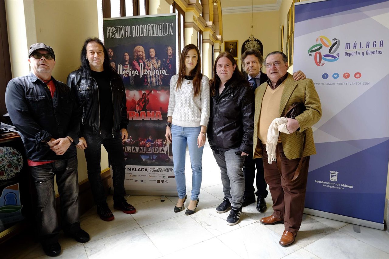 Presentación en Málaga del Festival Rock Andaluz