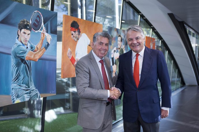 Fundación Mutua Madrileña acoge la exposición 'Arte en el Mutua Madrid Open'