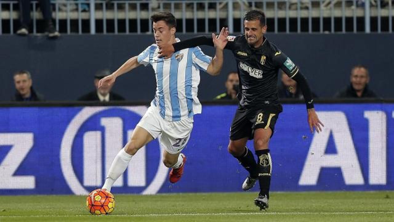 Partido entre Málaga y Granada de liga