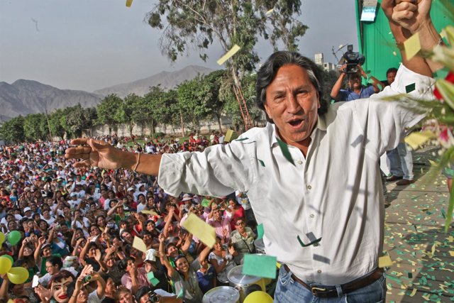 El ex presidente peruano Alejandro Toledo.