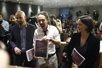 Las 20 cesiones que Podemos ha ofrecido a PSOE y Ciudadanos en su reunión 'a tres'