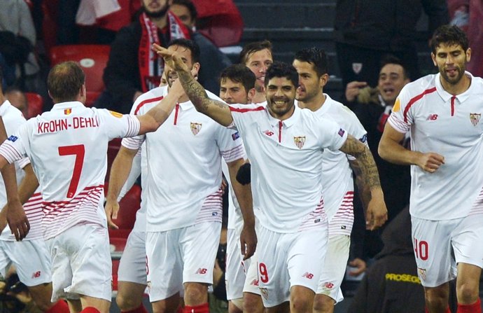 El Sevilla vence al Athletic en cuartos de la Europa League