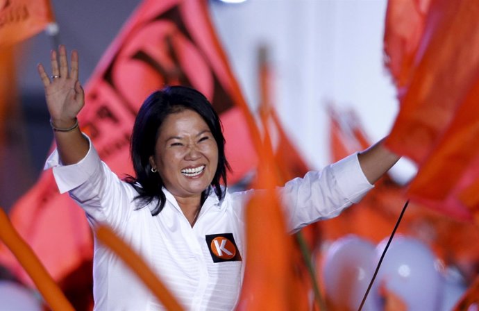 Keiko Fujimori cierra su campaña electoral