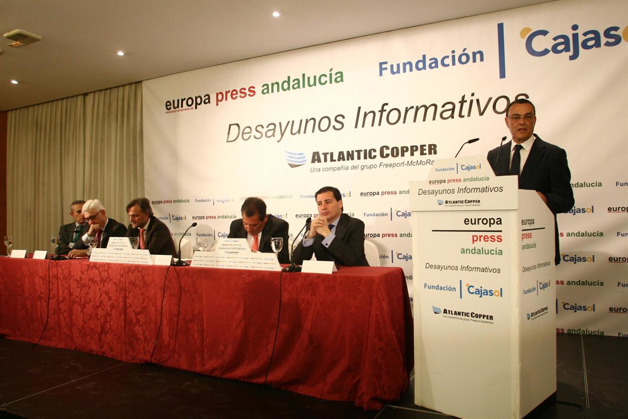 Presidente de la Diputación de Huelva, Ignacio Caraballo,desayunos Europa Press