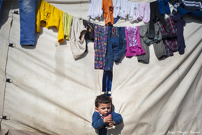 Campo de Idomeni, por Jorge M. Bernal