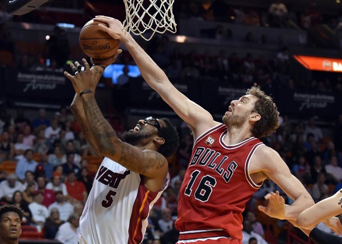 Pau Gasol en el Chicago Bulls - Miami Heat