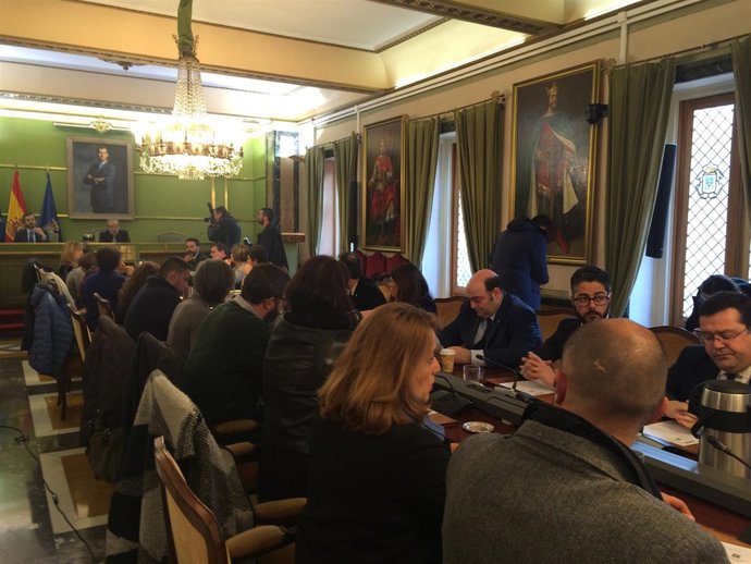 Pleno del Ayuntamiento de Oviedo.