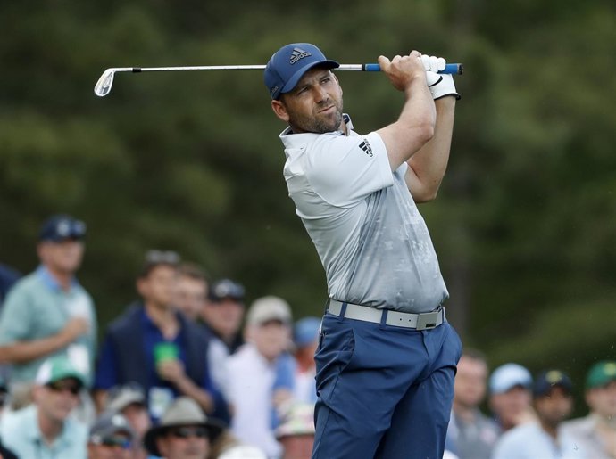 Sergio García, en el Masters de Augusta
