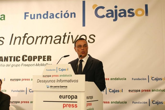 Presidente de la Diputación de Huelva, Ignacio Caraballo, desayunos Europa Press