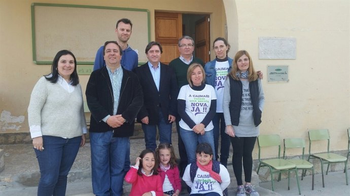 PP del Consell en visita a Caimari