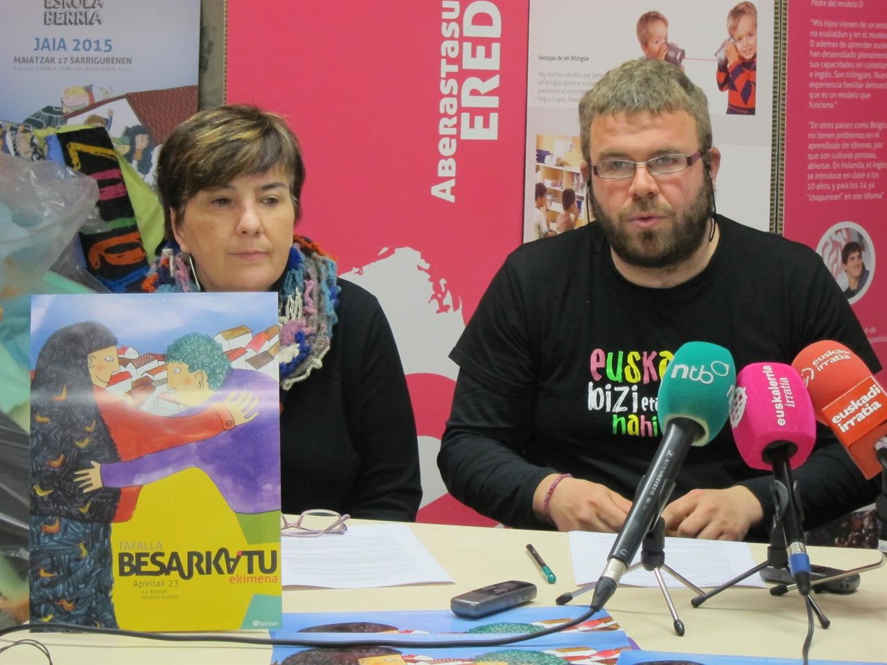 Los representantes de Sortzen presentan su fiesta anual.