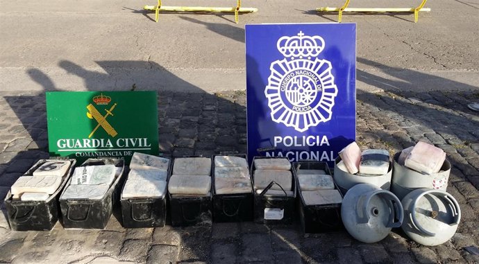 Operación contra una red que introducía cocaína en veleros
