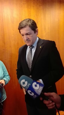 El presidente del Principado de Asturias, Javier Fernández