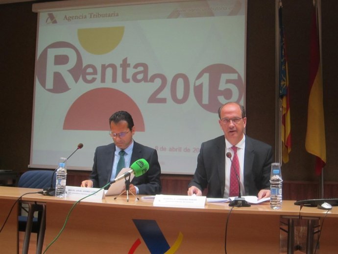 Presentación de la campaña de la Renta 2015 en la Comunitat