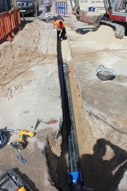 Obras de renovación de la red 