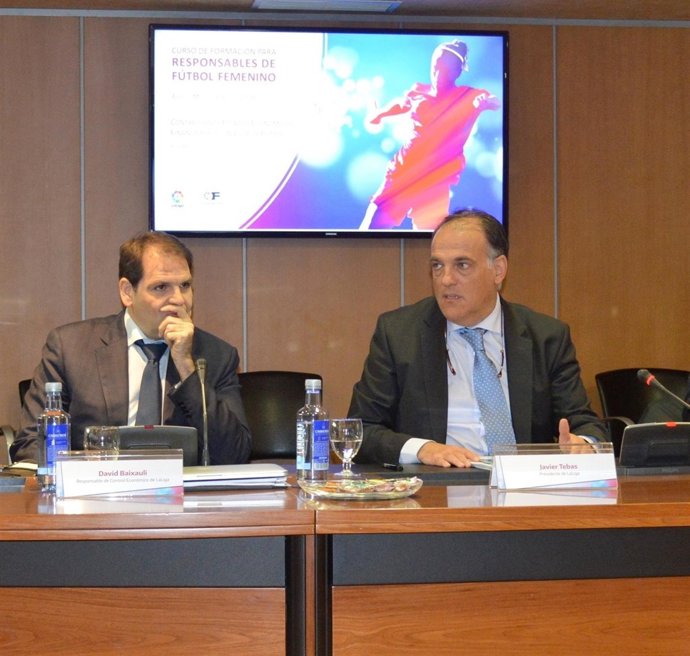 Javier Tebas, presidente de LaLiga