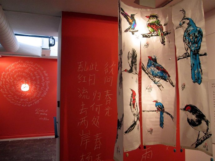 Exposición 'Trazado sin rumbo' en La Salina de Salamanca