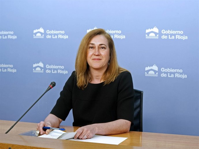 Begoña Martínez Arregui portavoz del Gobierno de La Rioja