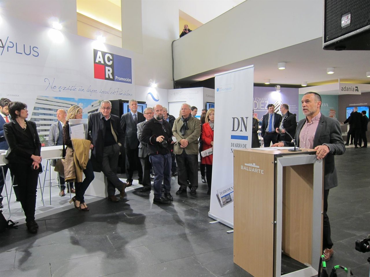 Laparra en la inauguración del III Salón Navarro Inmobiliario