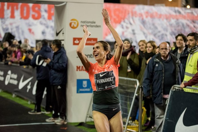 Nuria Fernández, atleta profesional