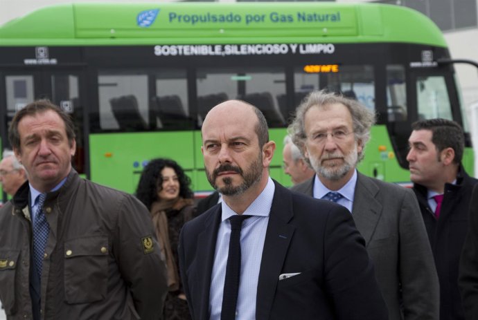 Pedro Rollán en la inauguración de la Gasinera