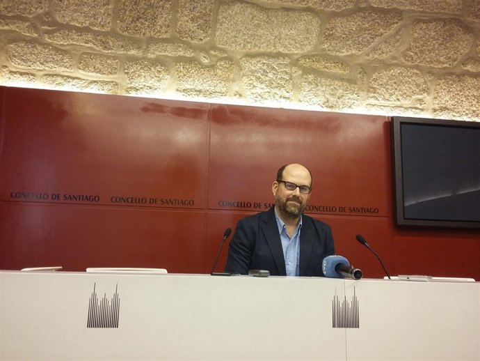 El alcalde de Santiago, Martiño Noriega