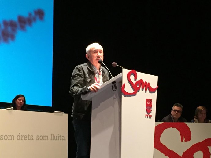 El secr.Grl. De UGT Josep Maria Álvarez