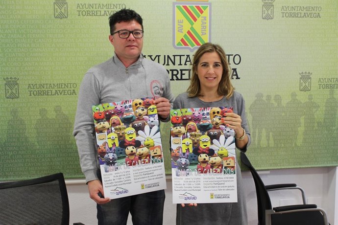 Presentación del taller de cabezudos