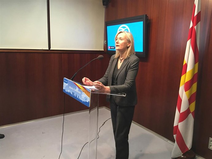 La portavoz del PP en el Ayuntamiento de Barcelona, Àngels Esteller