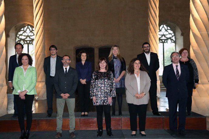 Armengol y sus consellers