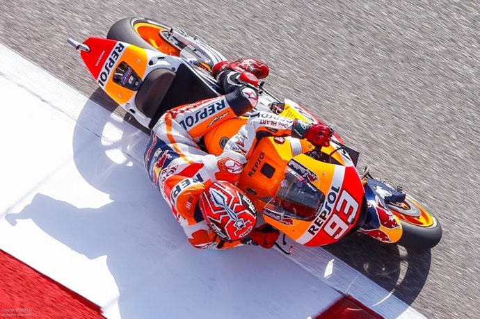 El piloto español de MotoGP Marc Márquez