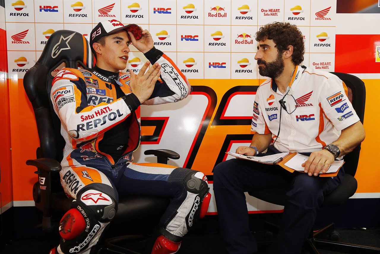 El piloto español de MotoGP Marc Márquez