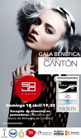 Cartel de la Gala Benéfica a favor del Banco de Alimentos