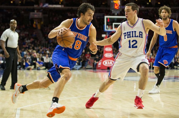 Los New York Knicks vencen a Philadelphia 76ers en la NBA