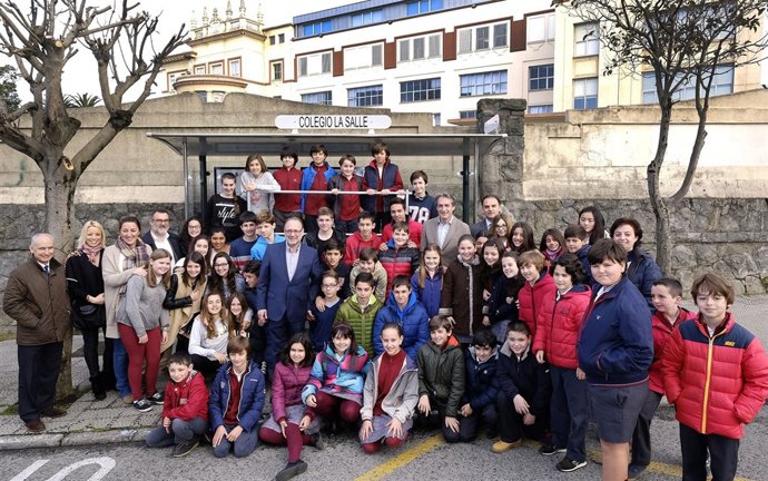 Nueva parada bus colegio 