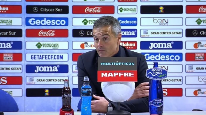 Fran Escribá, entrenador del Getafe