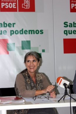 La secretaria general del PSOE de Lanjarón, María Ruiz