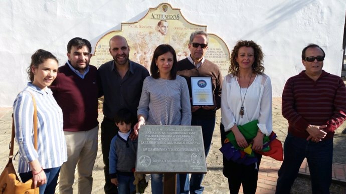 Homenaje a Brigadas Internacionales en Lopera (Jaén)