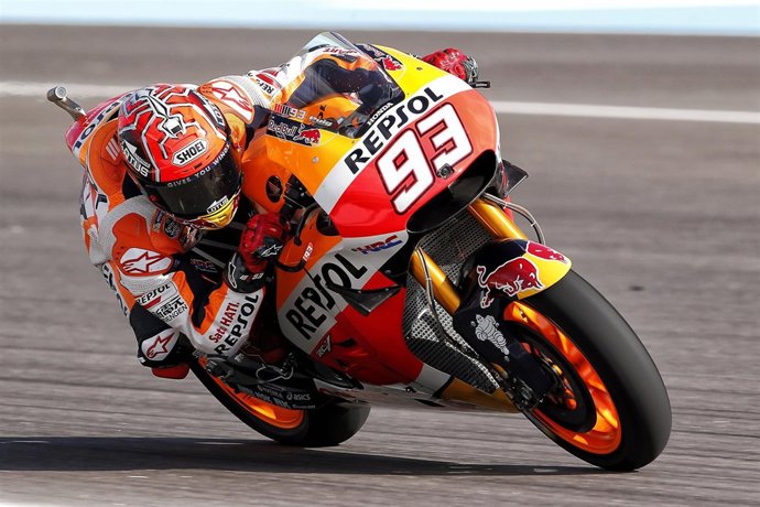 Marc Márquez en el Gran Premio de Argentina