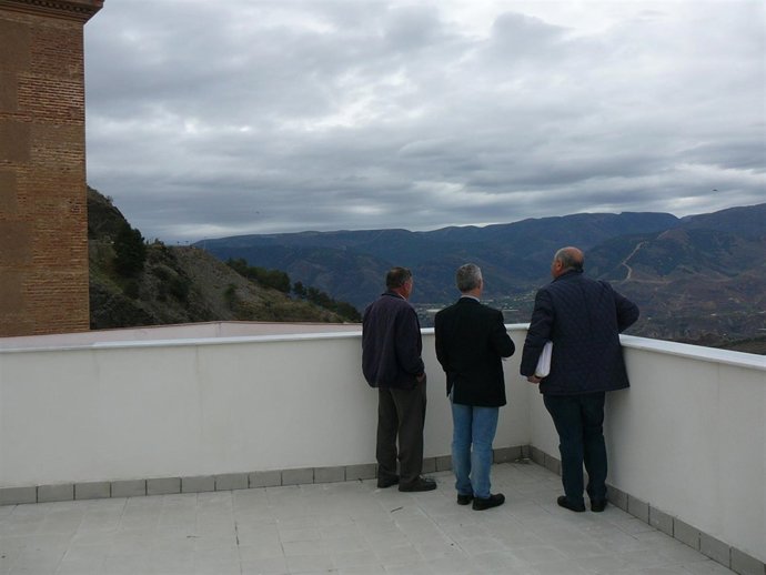 La terraza del nuevo Edificio Polivalente de Ohanes será un aula al aire libre.